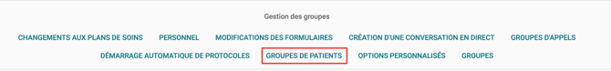 230 Patient group dashboard FR