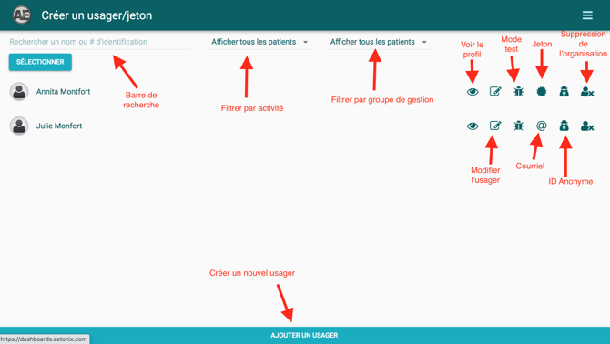 91 - creation token page info FR