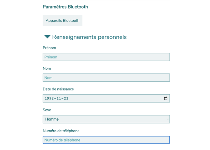 Personal App Settings 3