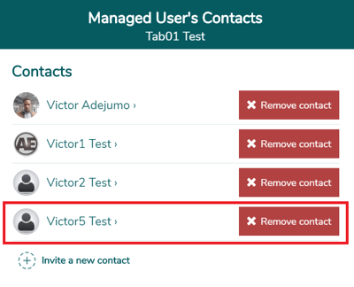 family viewing image 9 manage contacts